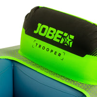 Jobe Trooper 1-Person Inflatable Towable Combo Ski Tube Kayak (Lime Green)