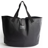 Ocean & Earth 80 L Waterproof Beach Tote Bag Black PVC Large