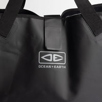 Ocean & Earth 80 L Waterproof Beach Tote Bag Black PVC Large