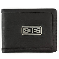 Ocean & Earth Formula 1 Men's Black Leather Bi-Fold Wallet