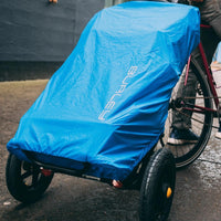 Burley Rain Cover Suitable for Travoy Bike Trailer 2010 and later (Blue)