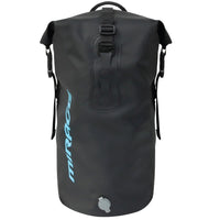 Mirage 22-Litre Roll-Top PVC Dry Bag Backpack (Black)