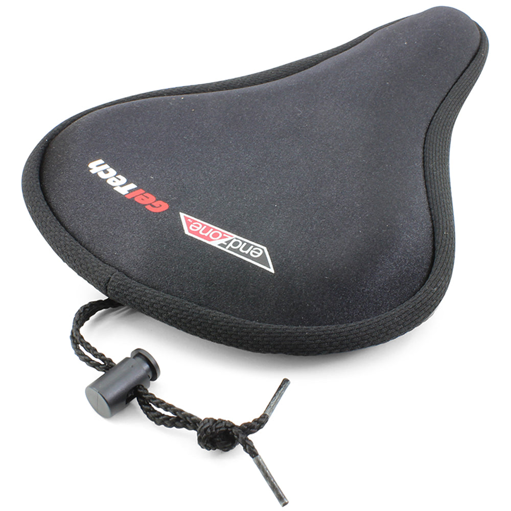 Endzone Geltech Bike Seat/Saddle Pad Cover Black 220mm x 300mm – Action ...