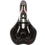 Endzone Black Vinyl Bicycle Sports Saddle with O-Zone Cutout