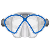 Mirage Comet Junior Kids Silitex Swimming and Snorkelling Mask (Blue)