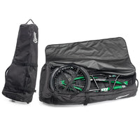 Odyssey Monogram Black Wheeled Airline Luggage Bike Bag