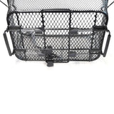 Black Rear Rack Mounted Quick Release Metal Bicycle Pet Basket