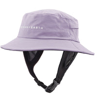 Ocean & Earth Bingin Youth 56cm Soft Peak Bucket Surf Hat with Chin Strap (Pale Lilac)