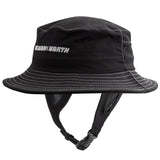 Ocean & Earth G-Land Adult Soft Peak Full Brim Surf Bucket Hat Black Size XS-XL