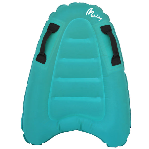 Maddog Glide Inflatable Body Surfing Surf Mat Heavy Duty Medium 72 x 60 cm (Aqua)