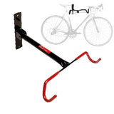 Fold-Up Wall-Mounted 20kg Bike Storage Hanger Including Mounting Screws