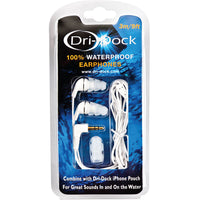 Dridock Waterproof Earbud Wired Headphones (White)