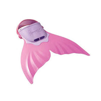 Mirage Rubber Mermaid Mono Kids Swimming Flipper Fin (Pink)